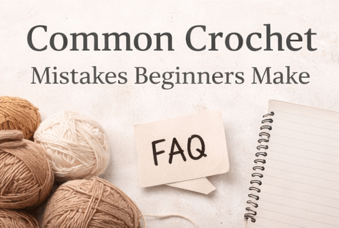 common crochet mistakes beginners make