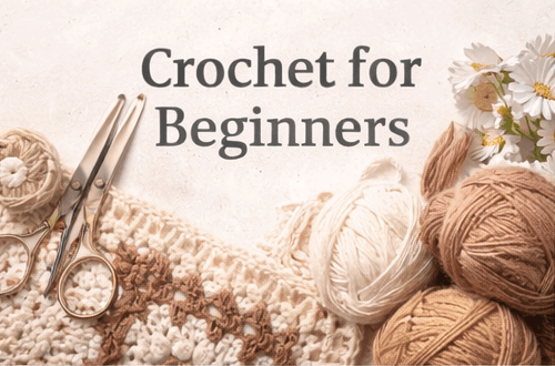 crochet for beginners starter tools and yarn