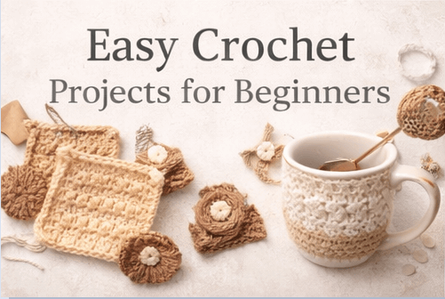 easy crochet projects for beginners