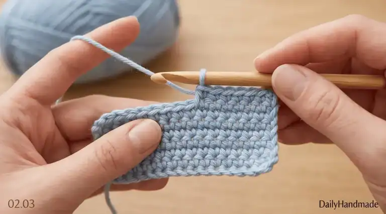 Mic – Cro – LT02 – 3.7. Best first crochet stitch for beginners