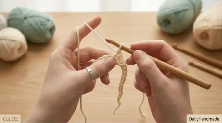 Mic – Cro – LT03 – 5.7. Crochet stage 5: learning shaping and rounds