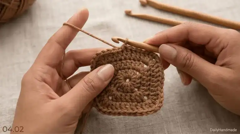 Mic – Cro – LT04 – 2.7. Tight tension causes crochet curling