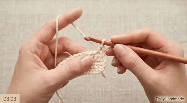 Mic – Cro – LT08 – 3.7 How to hold yarn for consistent tension