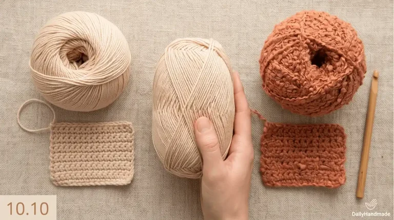 Mic – Cro – LT10 – 10.10 Smooth vs Textured Yarn for Learning Crochet: The Winner Is…