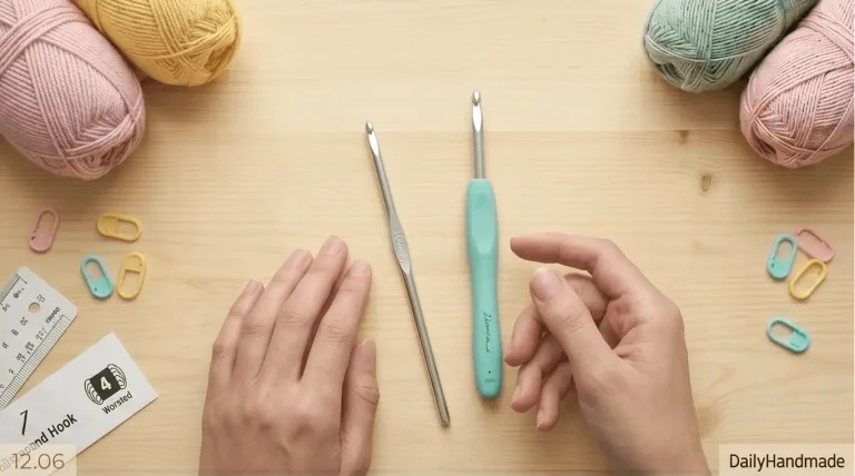 Mic – Cro – LT12 – 6.7 Aluminum vs Ergonomic Crochet Hooks: Which is Best for Beginners?