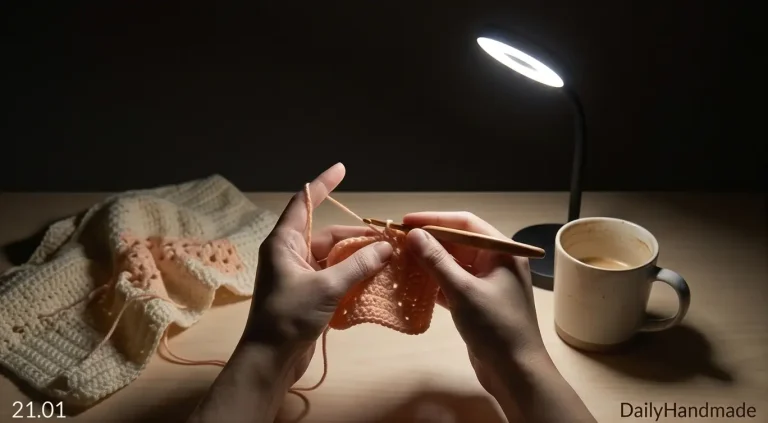 Mic – Cro – LT21 – 1.7 Why Crochet Feels Harder at Night: Lighting and Eye Fatigue Hacks
