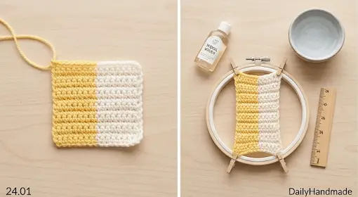 Mic – Cro – LT24 – 1.7 Why My Crochet Stretched After Washing: The Science of Fiber Sag