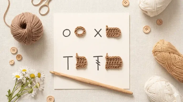 Mic – Cro – LT32 – 2.10 Basic Crochet Diagram Symbols Explained: Your Visual Cheat Sheet