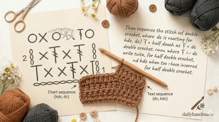 Mic – Cro – LT32 – 5.10 Crochet Chart vs Written Pattern Differences: Why They Don’t Match